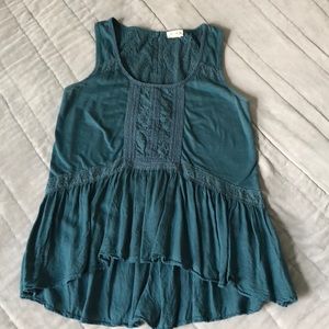 Unique blue Anthropology top